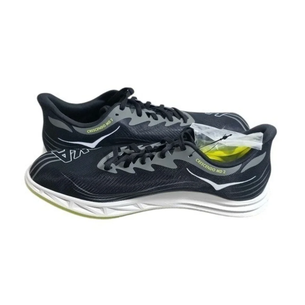 HOKA Crescendo 2 MD Track Shoes with Spikes Size Men's 10 Women's 11.5 Black NEW